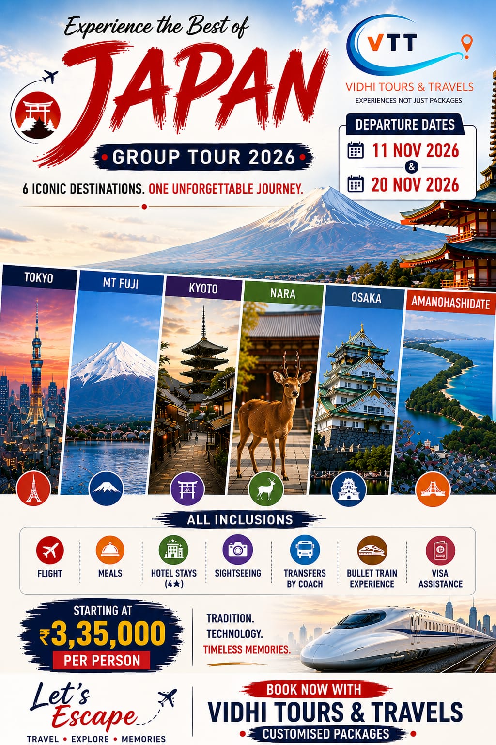Japan group tour